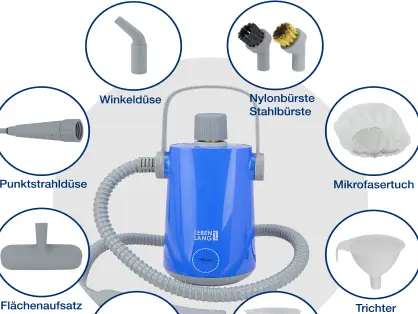 Steam Cleaner Illustration