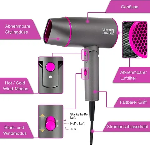 Hair Dryer Illustration